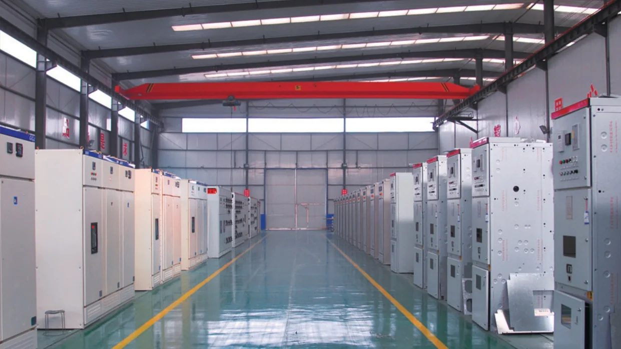 Switchgear production hall at our partner factory