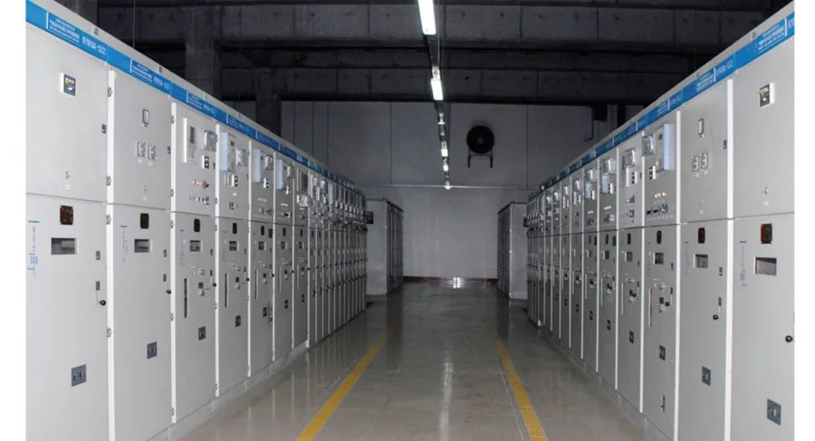Switchgear room installation in service
