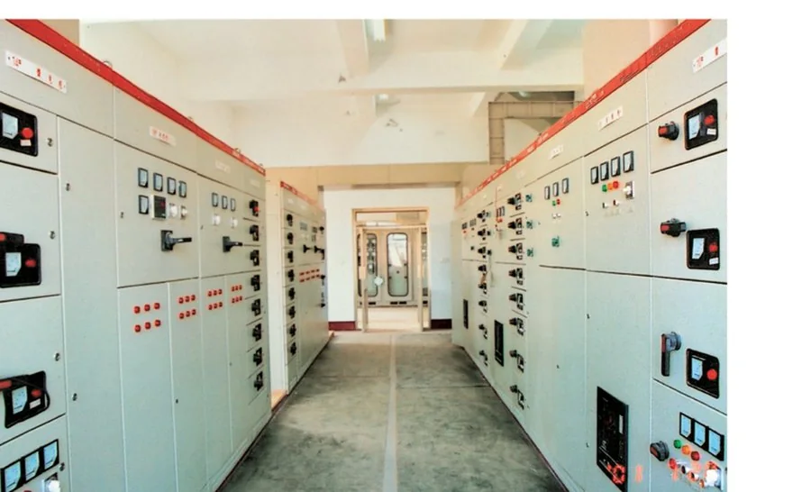 LV/HV switchgear lineup in service