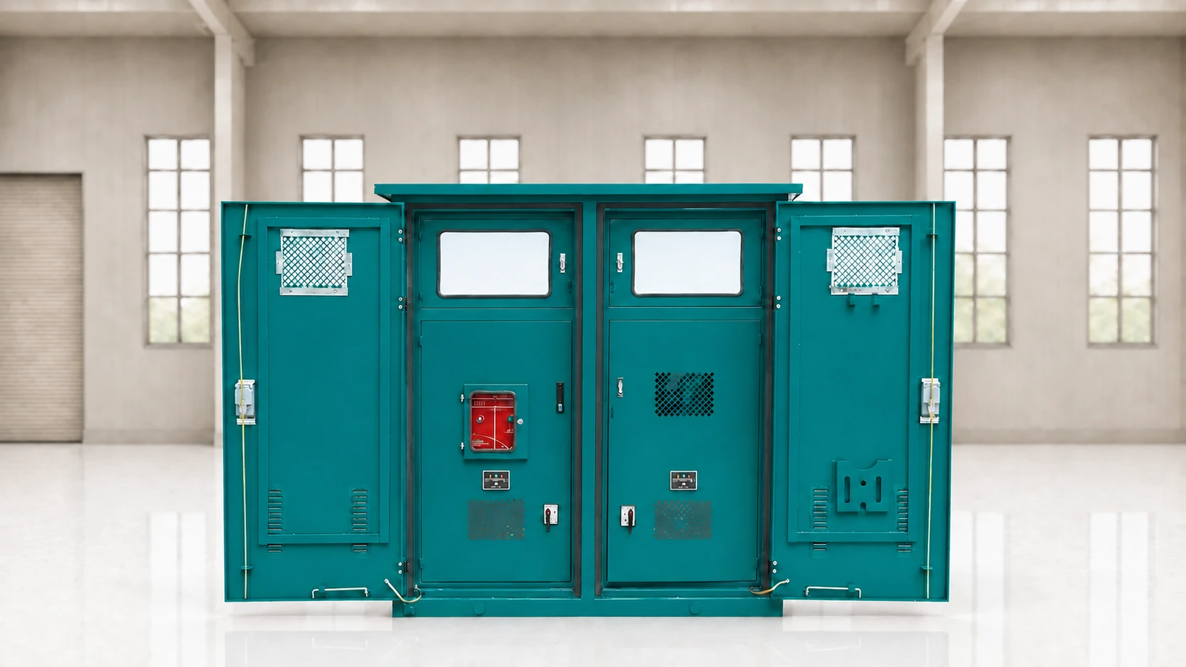 Outdoor Floor-Mounted Prepayment Metering and Boundary-Switch Device
